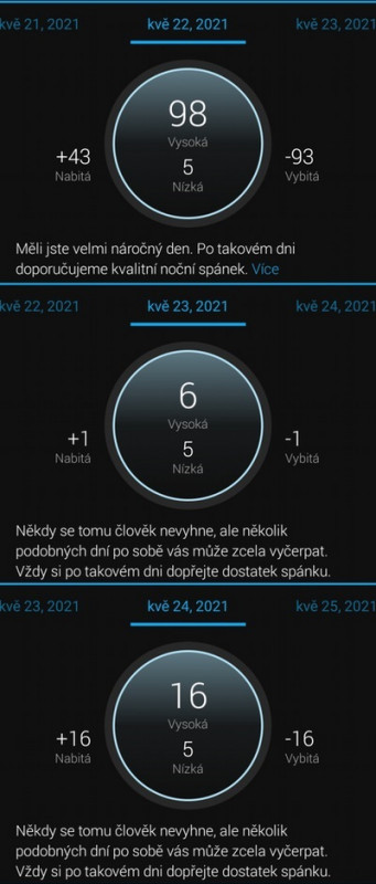 Body battery 1